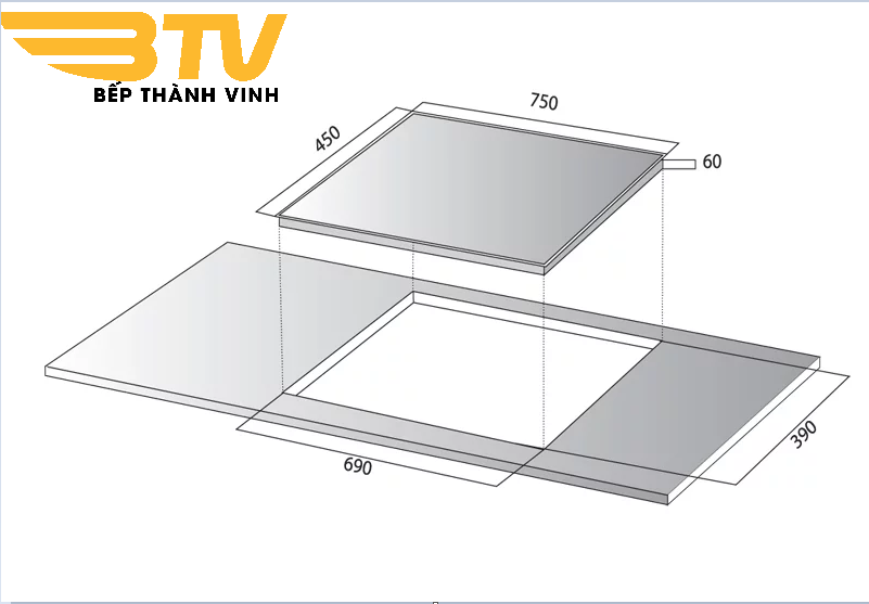 bếp điện từ Kocher EI-737S