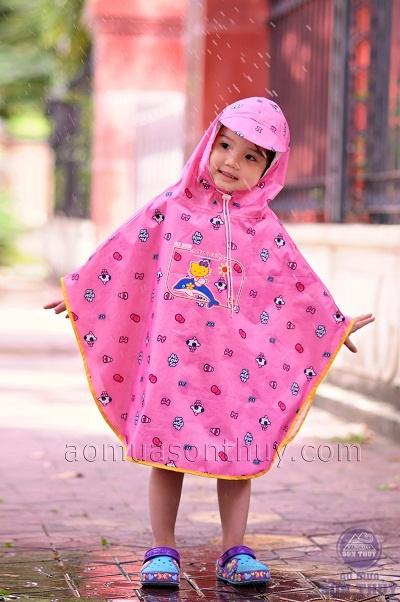 Áo mưa trẻ em siêu nhẹ