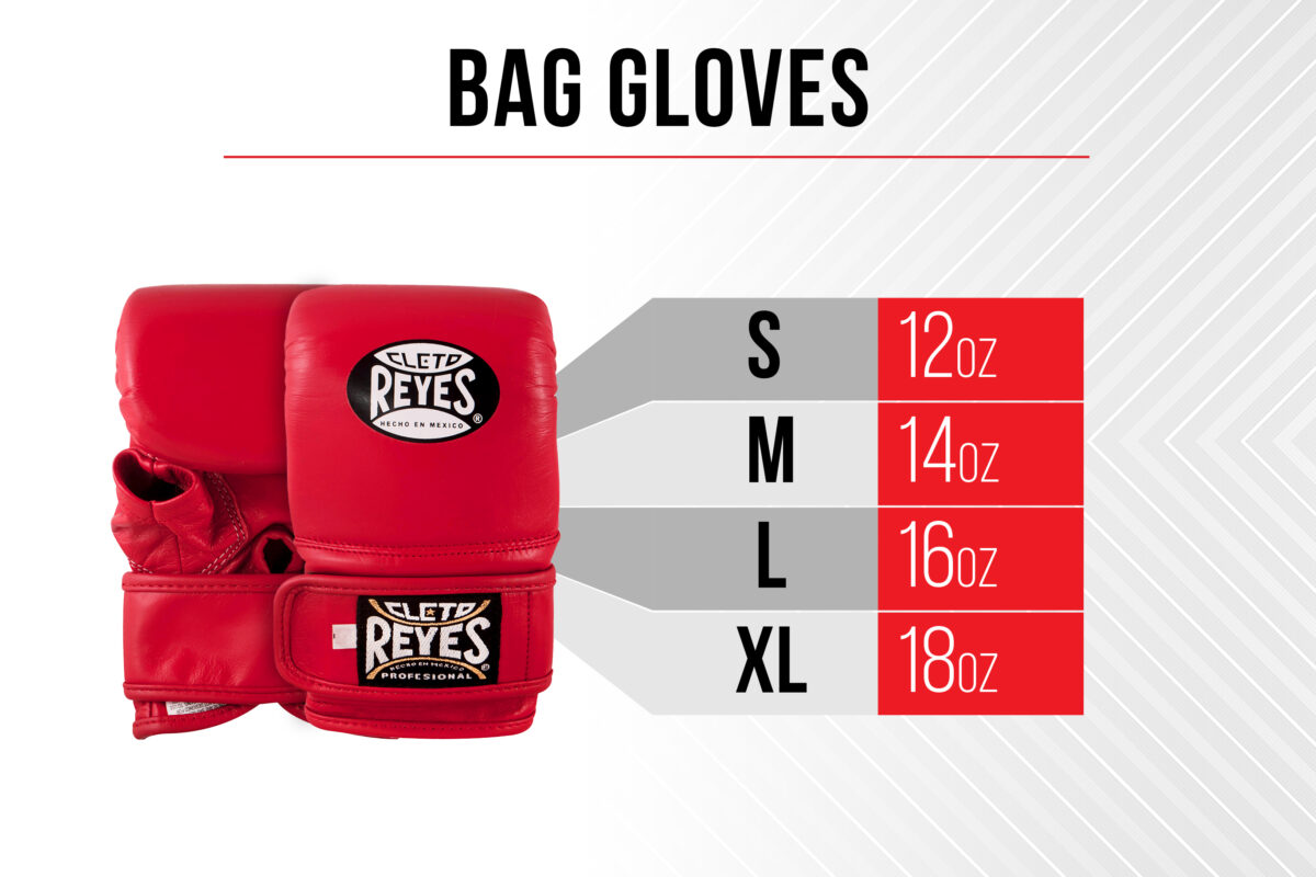Cleto Reyes Boxing Gloves Size Chart 1