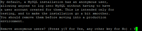 Removendo os usuários anônimos do MySQL