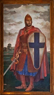 r/portugal - “O Rei Dom Afonso Henriques” pintura de Eduardo Malta para a Exposição do Mundo Português de 1940.