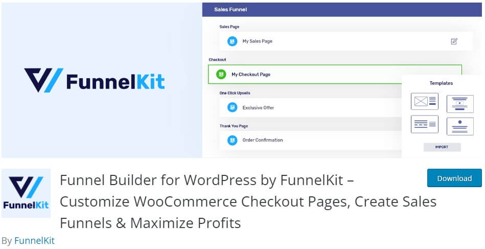 FunnelKit -  WooCommerce Sales Funnel  Builder