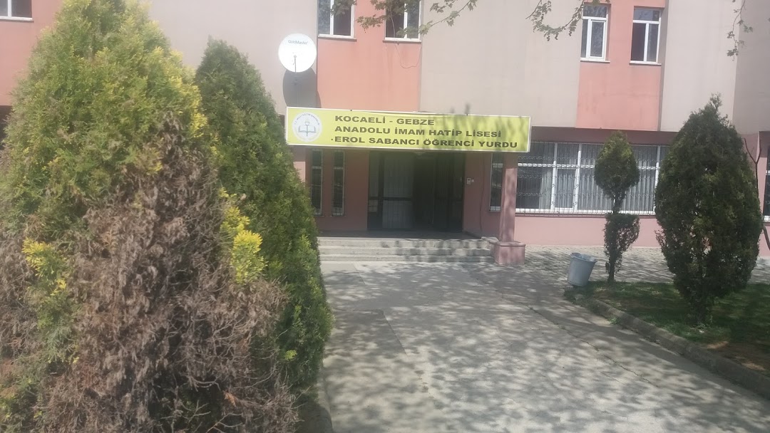 Anadolu mam Hatip Lisesi Erol Sabanc renci Yurdu