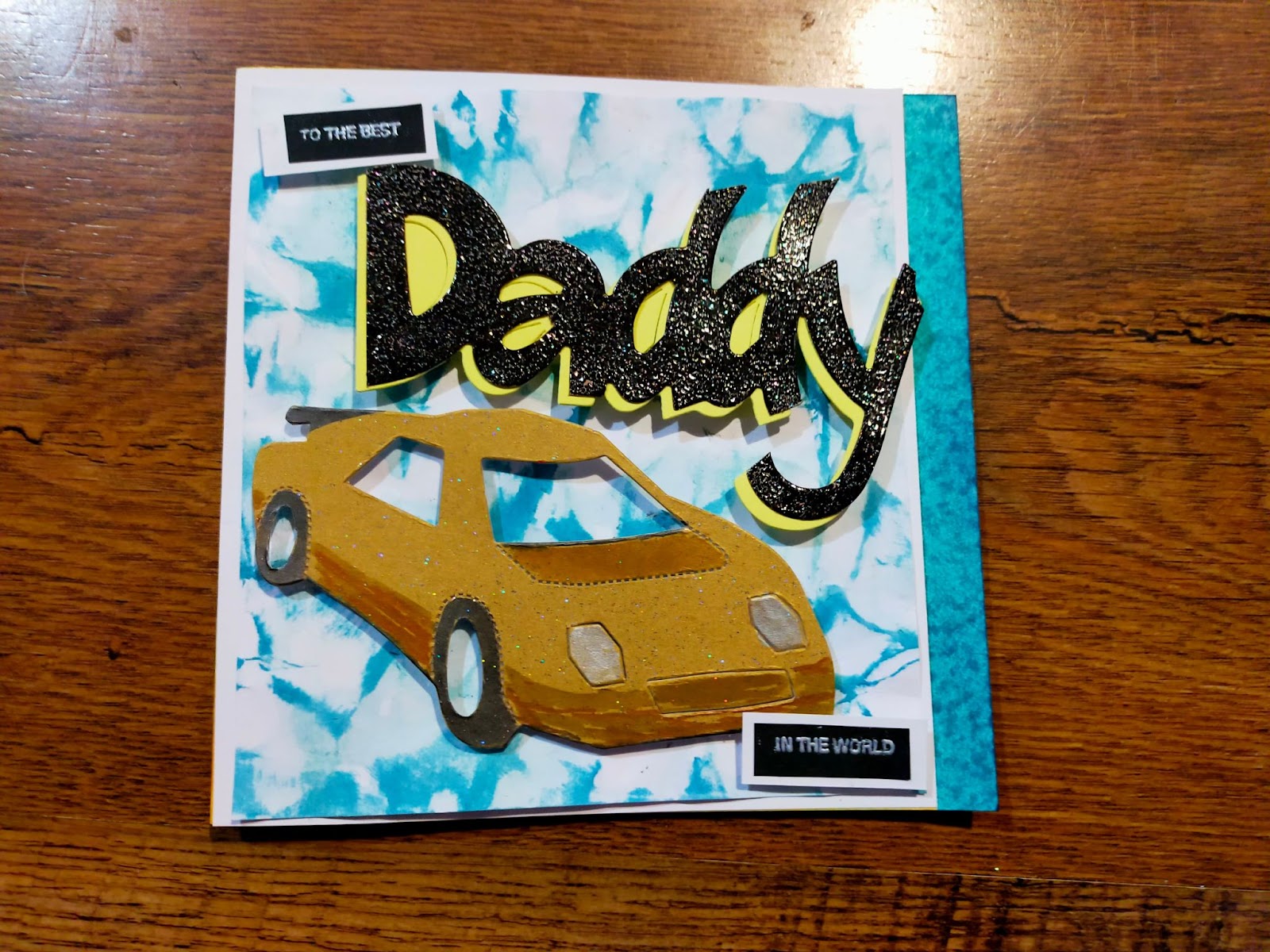 fathers day card car
