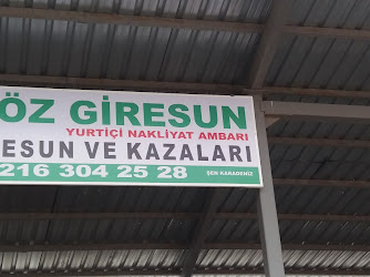 Öz Giresun Lojistik ve Kargo Hizmetleri