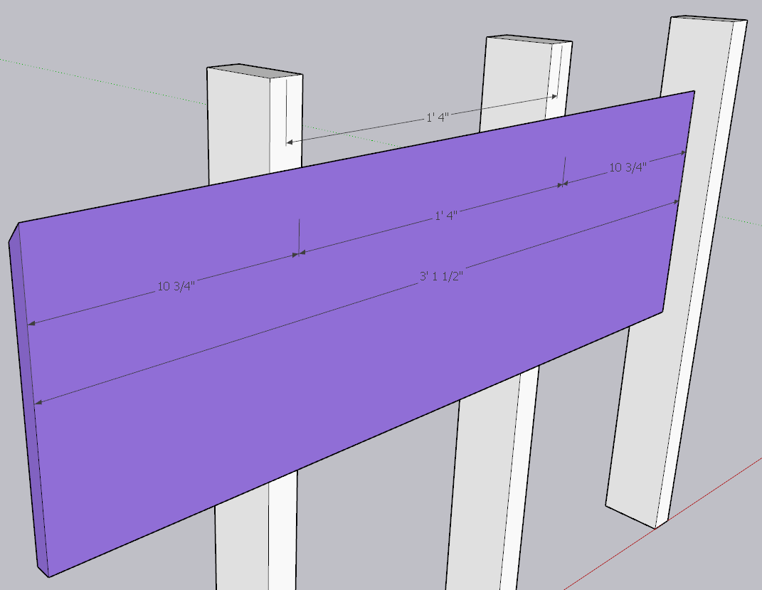 Back panel install for french cleat of the cordless tool organizer