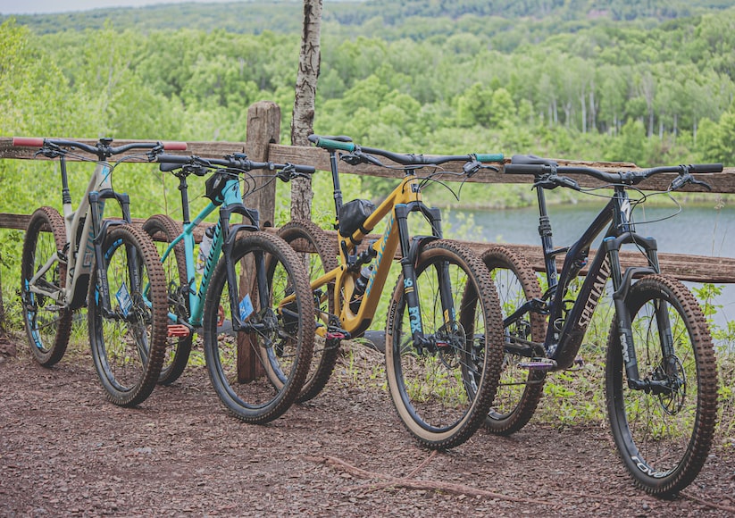 This image shows the Top 5 Best Mountain Bikes In 2023.