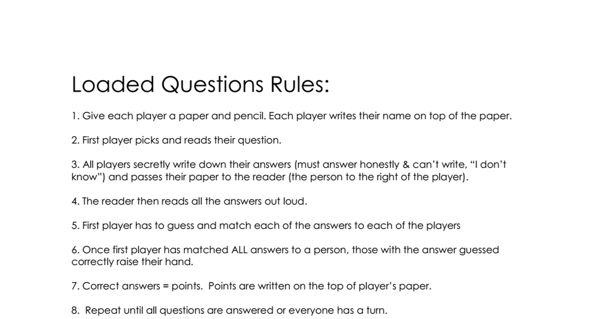 Loaded Questions.pdf Google Drive