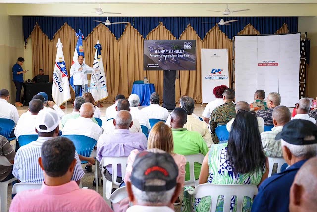 Departamento Aeroportuario  realiza segunda vista pública sobre aeropuerto internacional Cabo Rojo; estudio impacto ambiental determina es viable