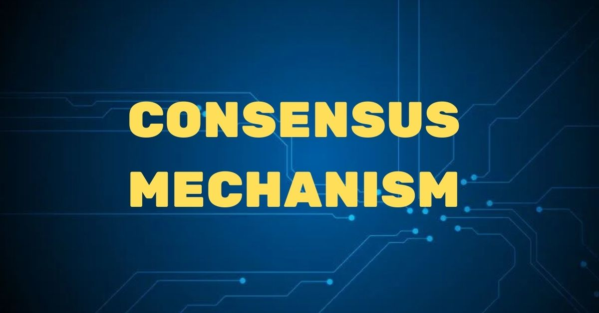 Where do consensus mechanisms come into the picture when addressing proof of work vs proof of stake?