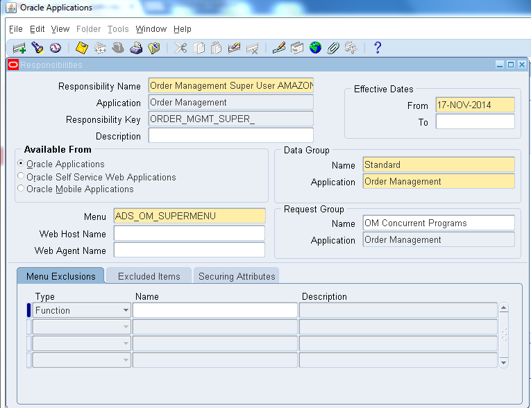 assignment set in oracle apps r12