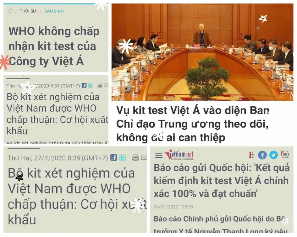 HÃY CHUNG TAY KHOÉT BANH TỬ HUYỆT CỦA VIỆT CỘNG LÀ TỘI GI. ẾT DÂN HÀNG LOẠT BẰNG KIT TEST DỎM VIỆT Á, ĐÓ MỚI LÀ DIỆT CỘNG, YÊU NƯỚC, THƯƠNG NÒI