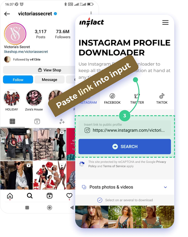 how to use ig downloader step 1