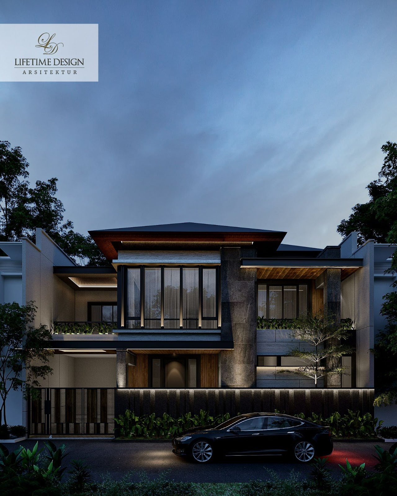 15 Inspirasi Macam-Macam Rumah Tampak Depan - Lifetime Design