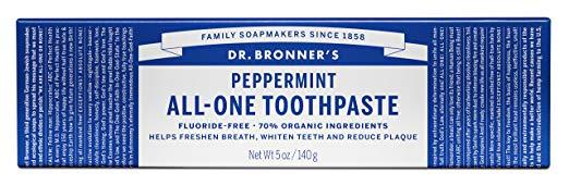 Vegan toothpaste from Dr. Bronner