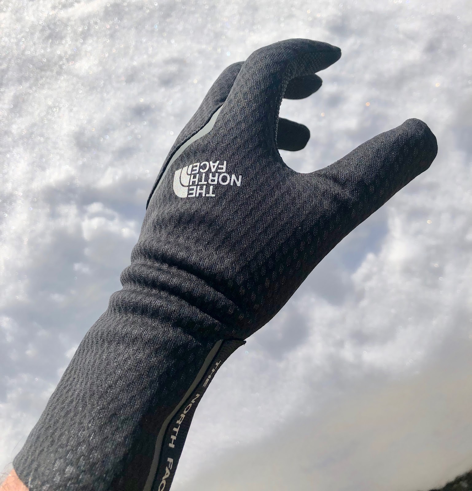 north face running gloves