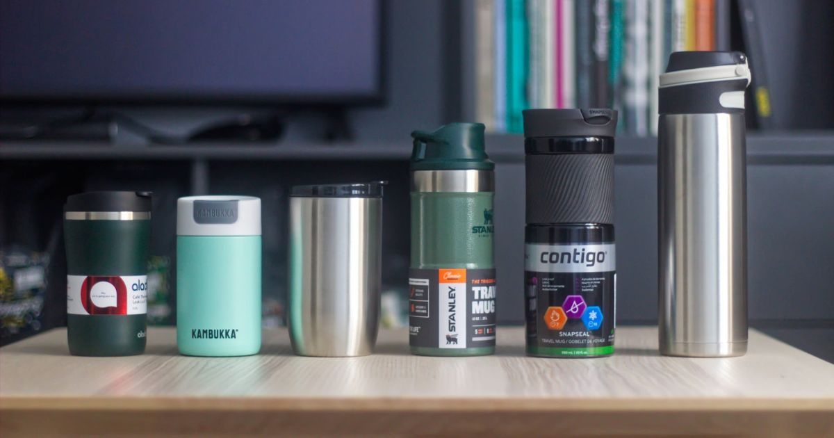 insulated travel mug