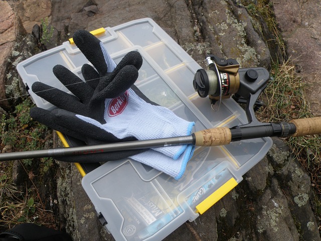 Camping Fishing Gear and Tackle - tackle box