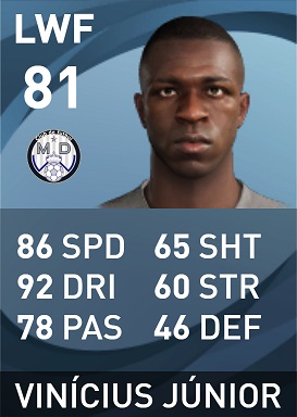 PES 2021 Vinícius Júnior