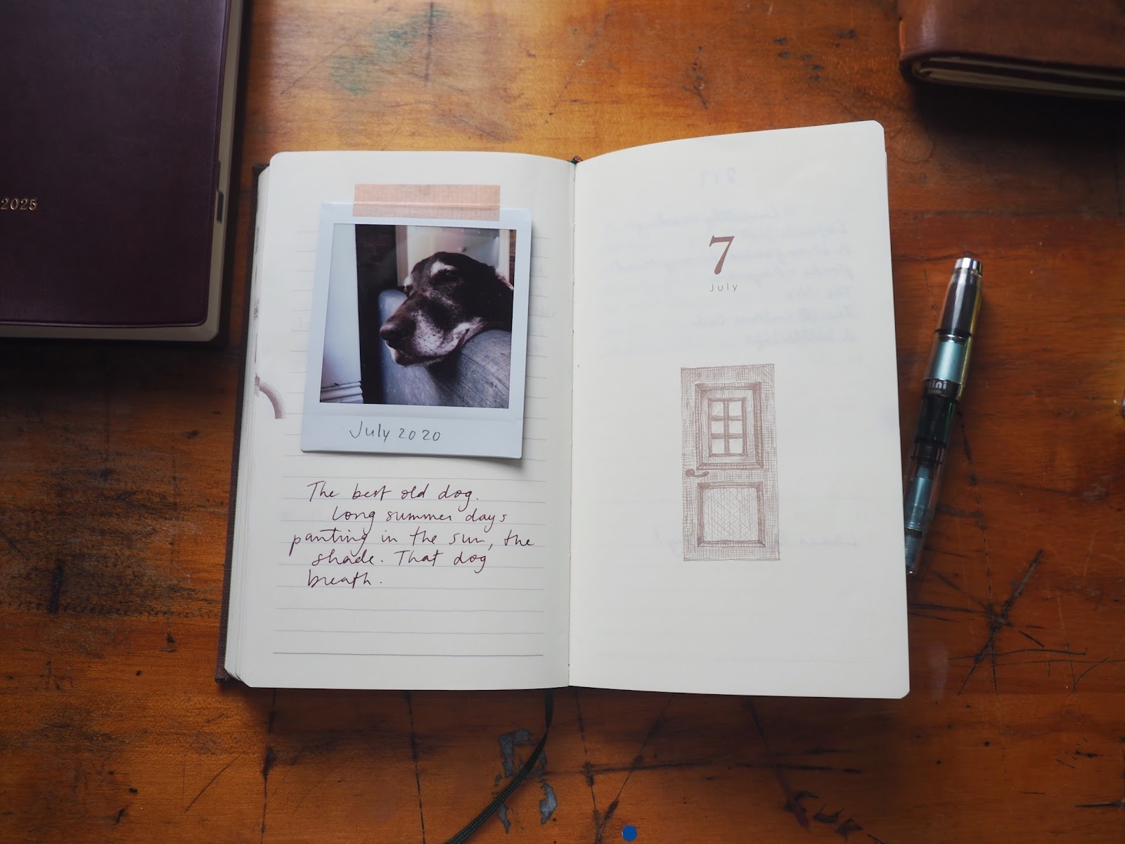 On Keeping a Multi-Year Journal, Featuring the Midori 3-Year and Hobon –  Wonder Pens