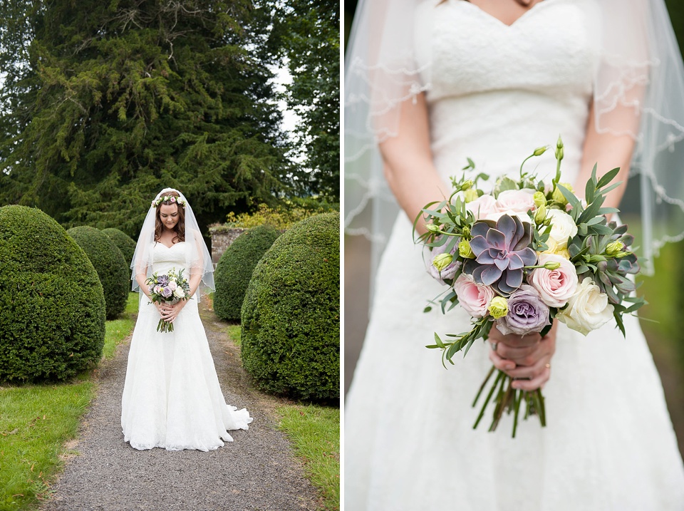 roses & succulents bouquet-natural wedding photography-fiona kelly photography_0003
