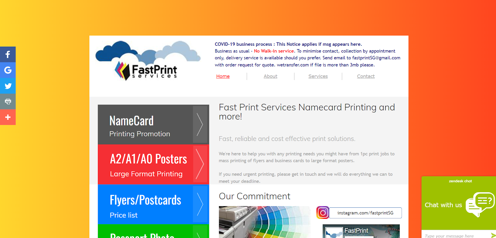 Best Name Card Printing In Singapore_fastprint