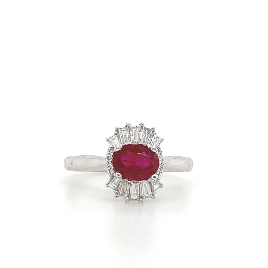 ruby engagement rings for women