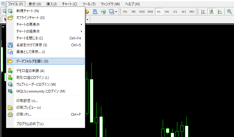 MT4でのRCIのインストール