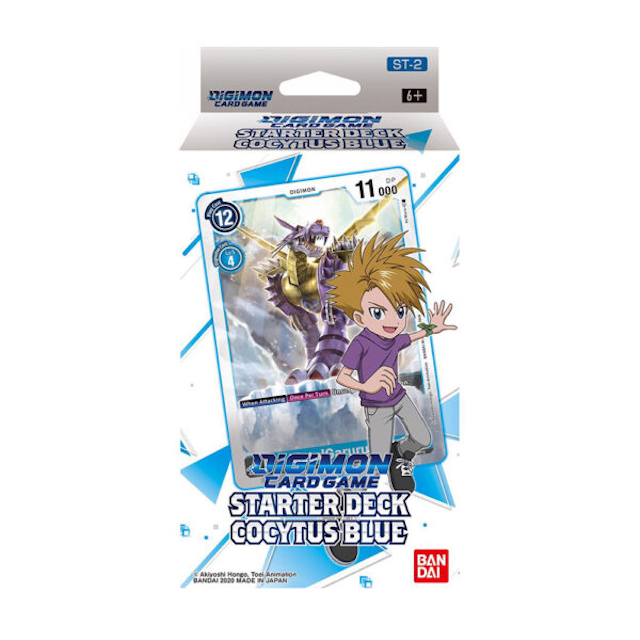 Bộ bài Digimon TCG: Starter Deck – Cocytus Blue có màu sắc trang nhã