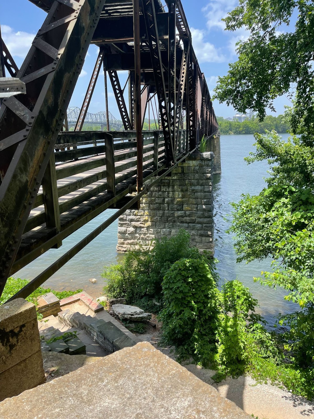 The Old Railroad Bridge in The Shoals 5