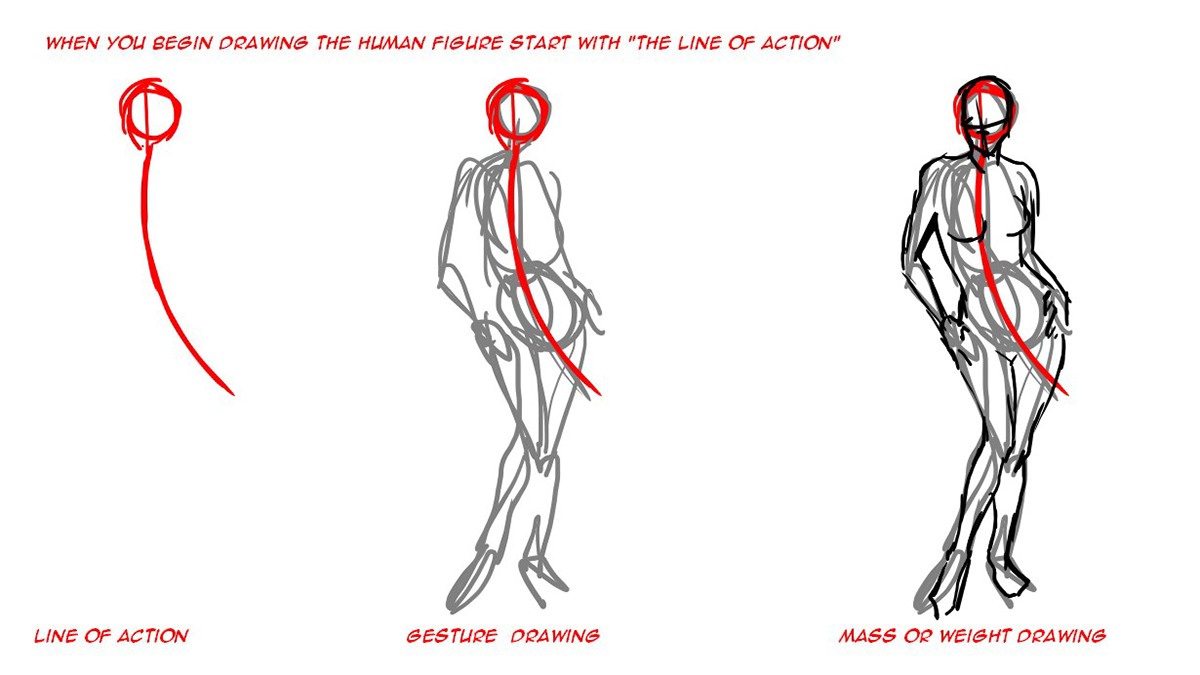 drawing for animators can easily help your animations if you practice the human figure