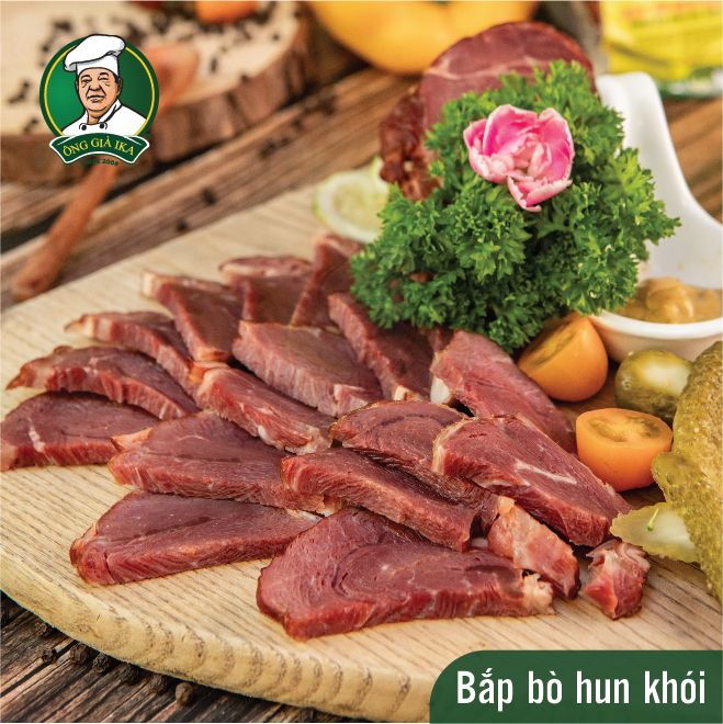 Bắp bò hun khói IKA được làm từ thịt bắt hoa tuyển chọn