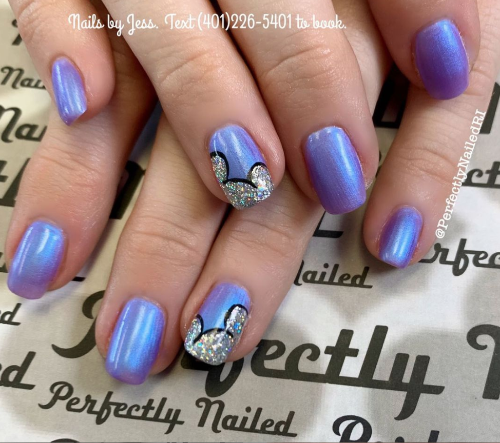 Valentine's Day Disney Nail Decals