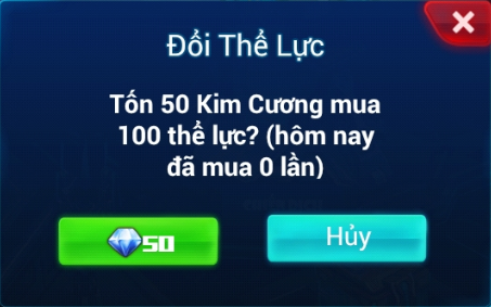  Điểm Thể Lực Game BangBang mobile