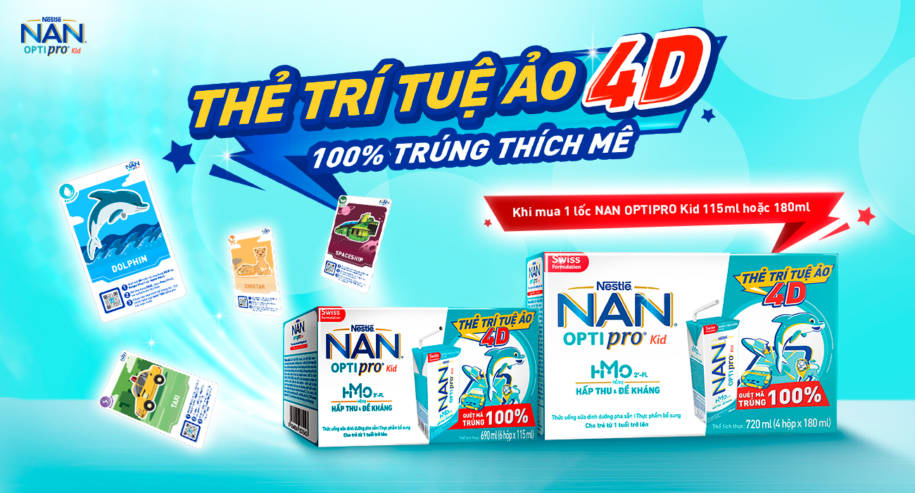 Chương Trình Thẻ Trí Tuệ Ảo 4D, 100% Trúng Thích Mê
