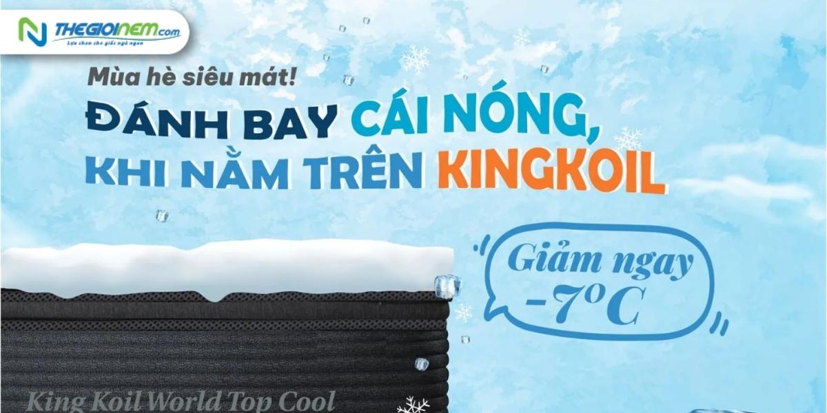 Đại lý bán nệm lò xo Mỹ Kingkoil tại Tây Ninh