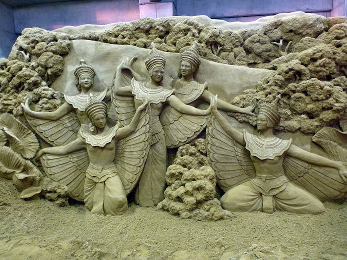 Скульптуры из песка от Сюзанны Раселер (Susanne Ruseler) 58626