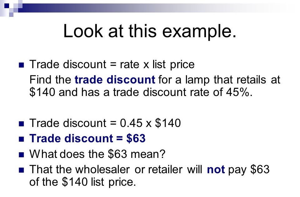 How To Find Discount Rate In Math