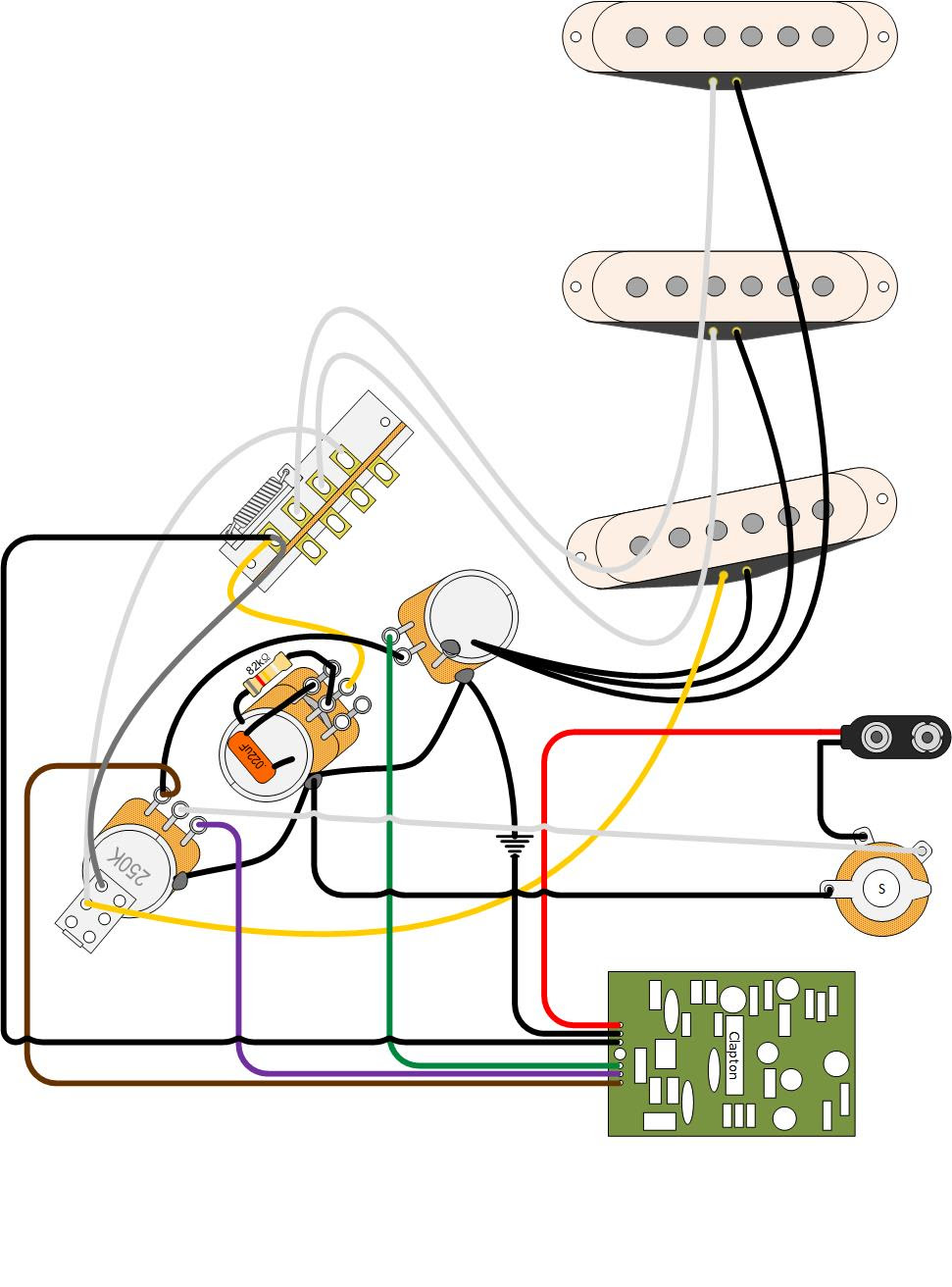 Hss Strat Wiring Diagram