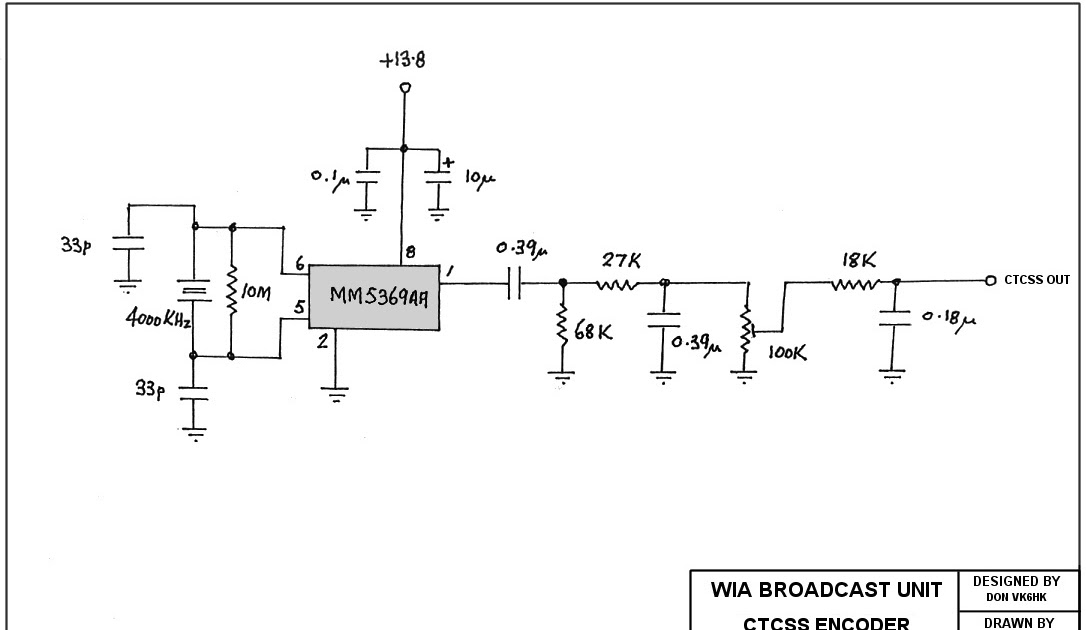 Vk6wia News Broadcast Transceiver Circuits