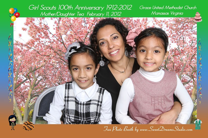 photo booth girl scouts anniversary