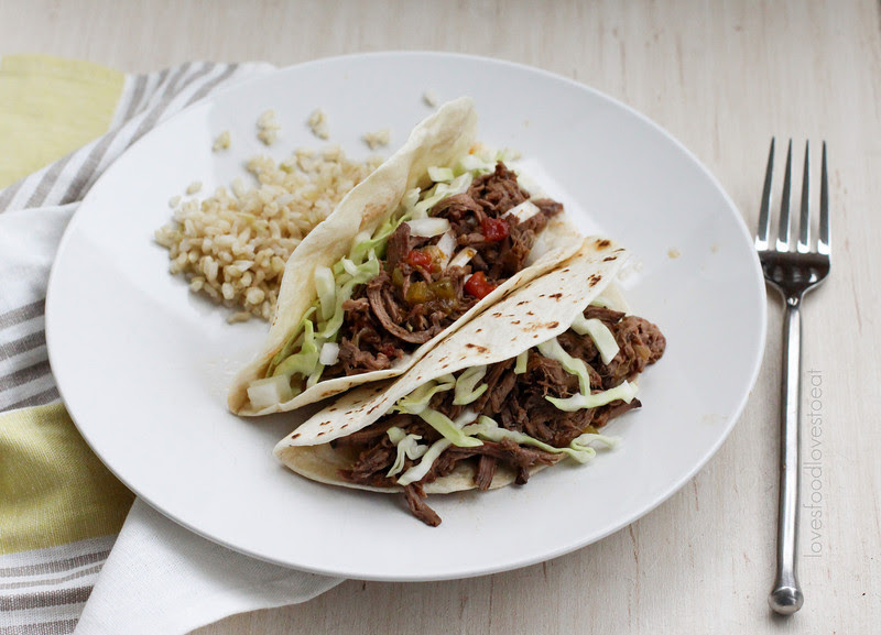 Machaca {Shredded Beef Tacos}// Loves Food, Loves to Eat Machaca {Shredded Beef Tacos}// Loves Food, Loves to Eat