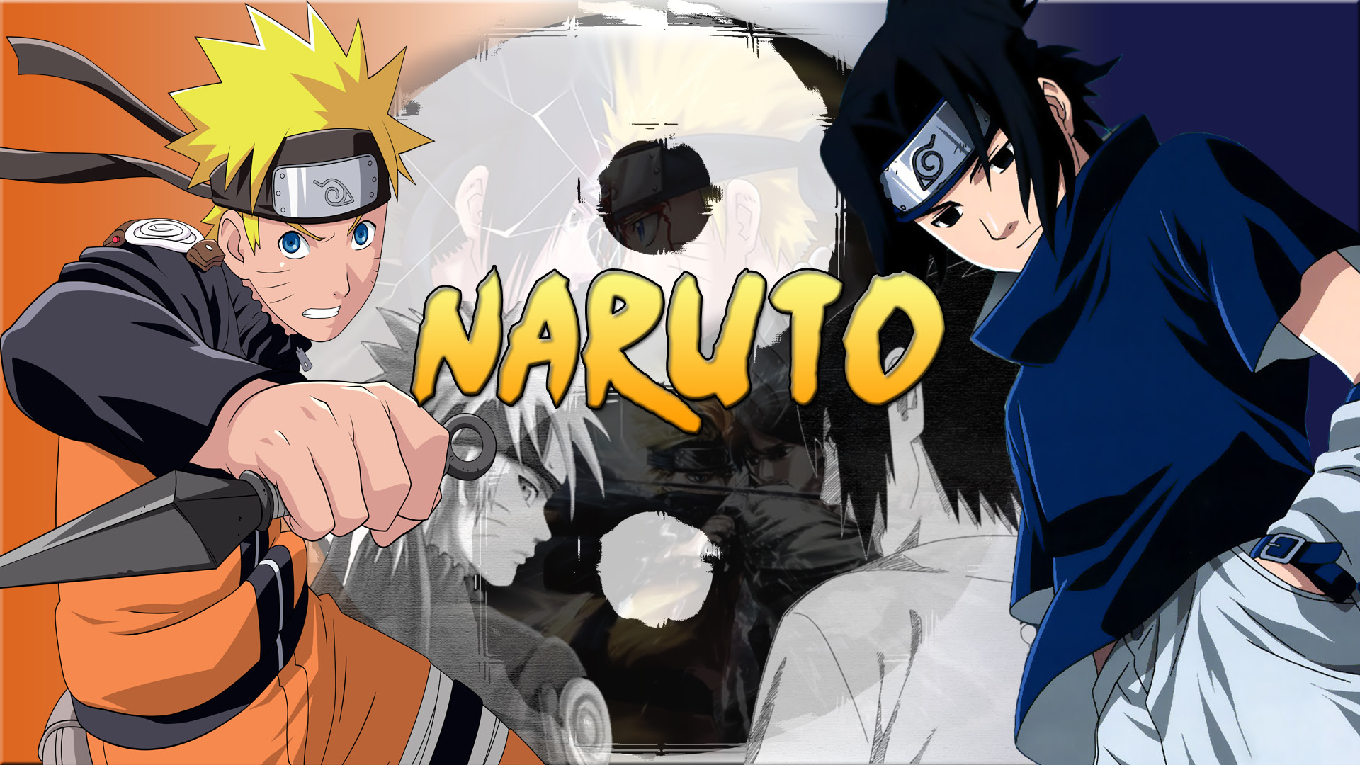 Wallpaper Animasi Naruto Dan Sasuke Hachiman Wallpaper