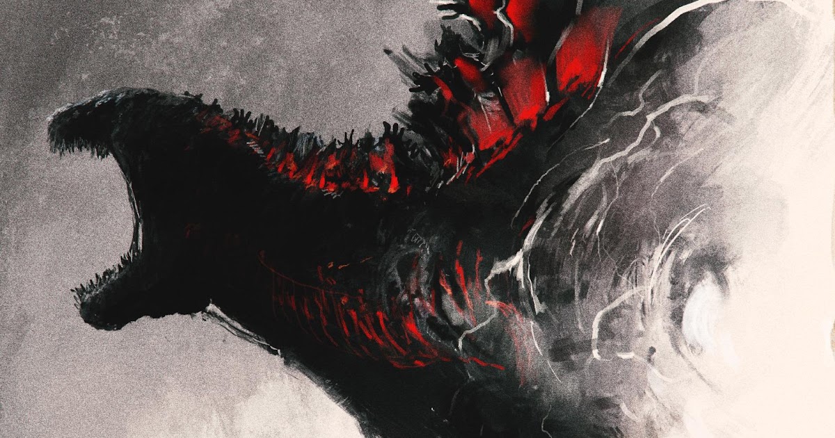 How To Draw Shin Godzilla Easy