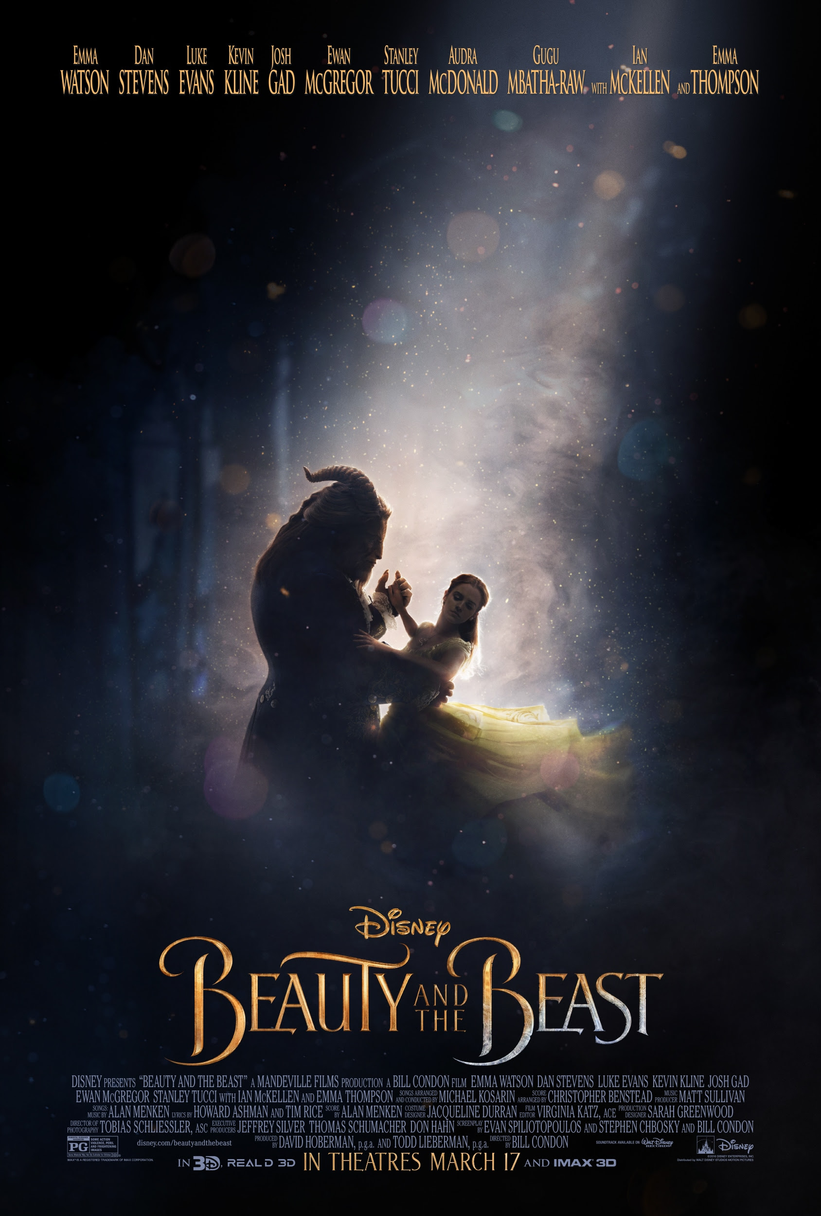 Resultado de imagen para la bella y la bestia poster