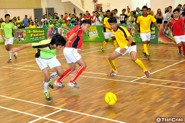 MILO Cans 3-sides Futsal Challenge 2012 Launch @ Taylor's Lakeside