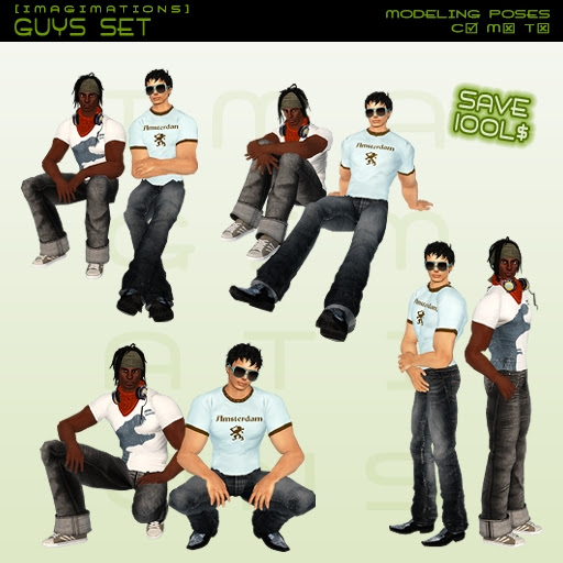Imagimations - Guys Set (Modeling Poses)