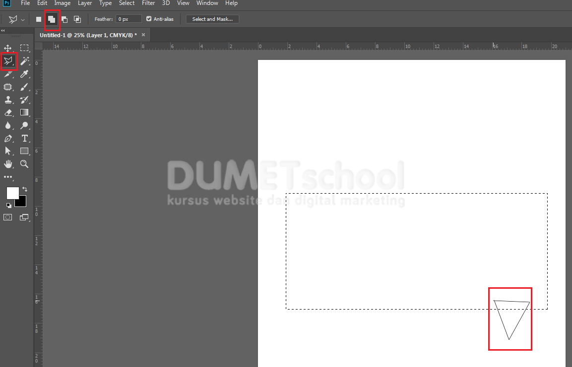Cara Membuat Bentuk Segitiga Di Photoshop - Berbagi Bentuk Penting