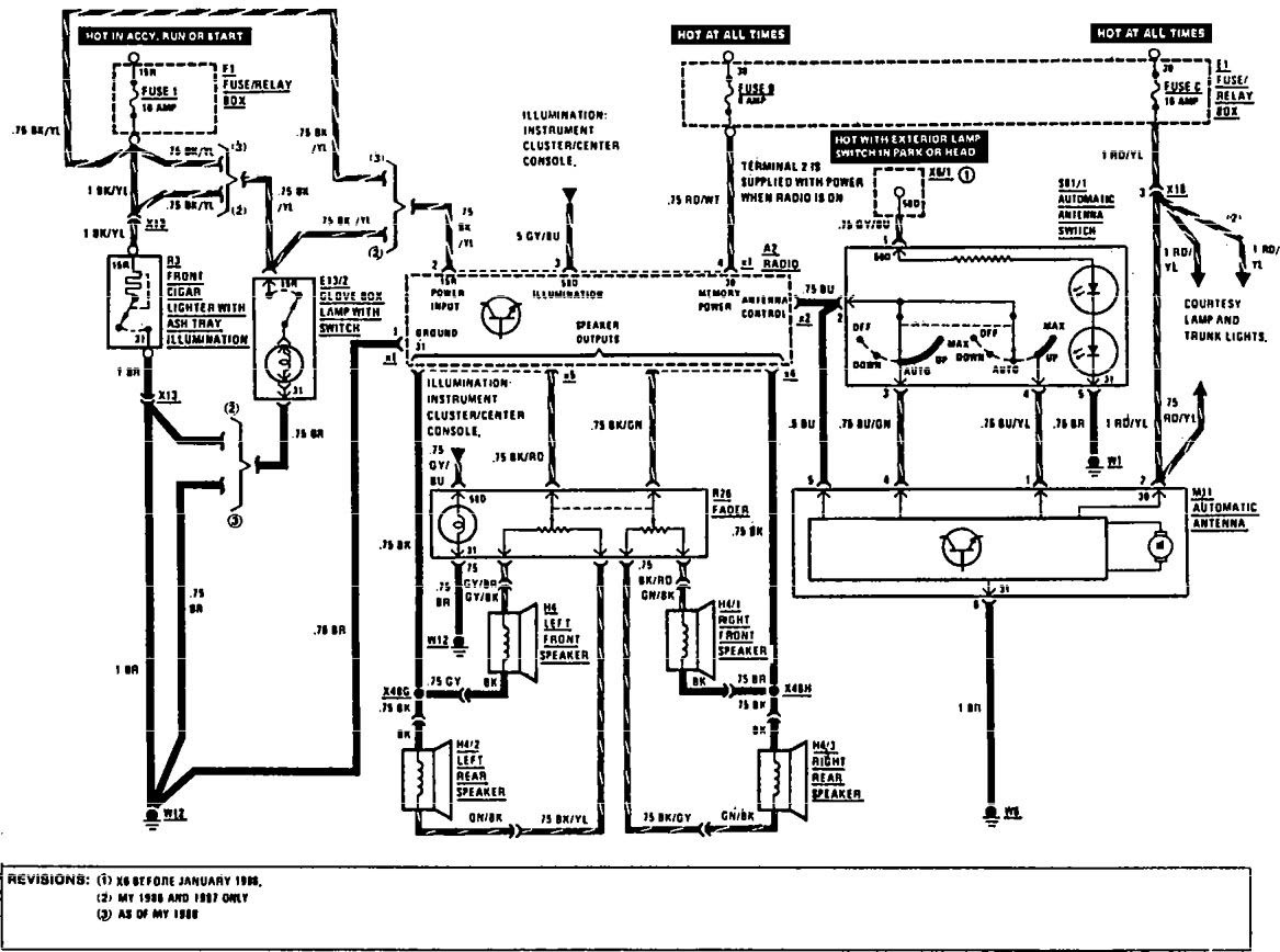 2006 Mercedes Benz Ml350 Fuse Box Diagram : 2006-2007 MERCEDES-BENZ
