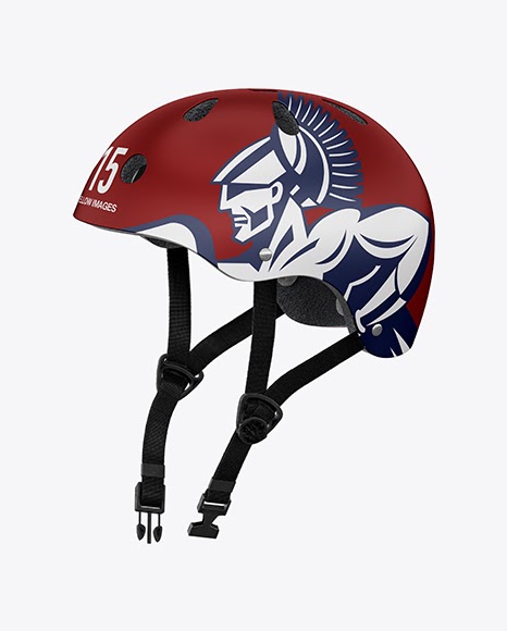 Download Skateboard Helmet Mockup - Left Hald Side View | Free PSD ...